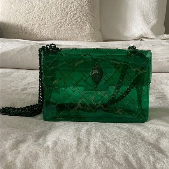 Kurt Geiger Green Clear Handbag - Picture 1 of 1